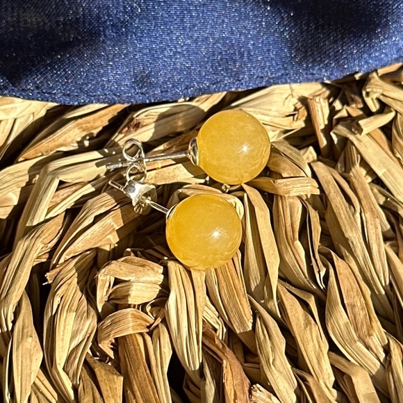 Alquimia Yellow Earrings - Picture 1 of 4